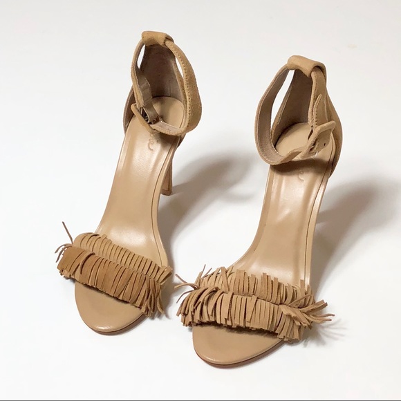 Joie Shoes - Joie Pippi Fringe Suede Sandals